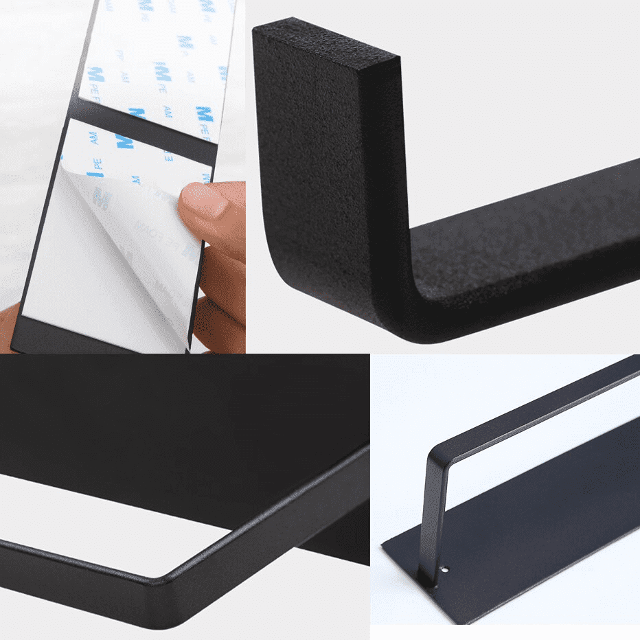 Porta Papel Toalha Multiuso para Cozinha Banheiro Prático Facil de instalar