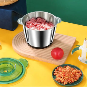 Triturador e Moedor Profissional Elétrico de Alimentos 300W