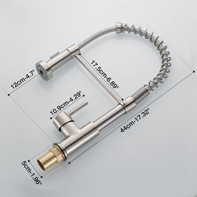 Torneira Cozinha Gourmet Monocomando Com Spray Extensor