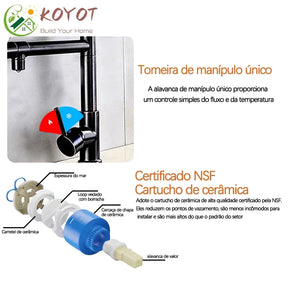Torneira Cozinha Gourmet Monocomando Com Spray Extensor